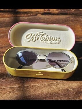 Brighton Silver-Tone Sunglasses